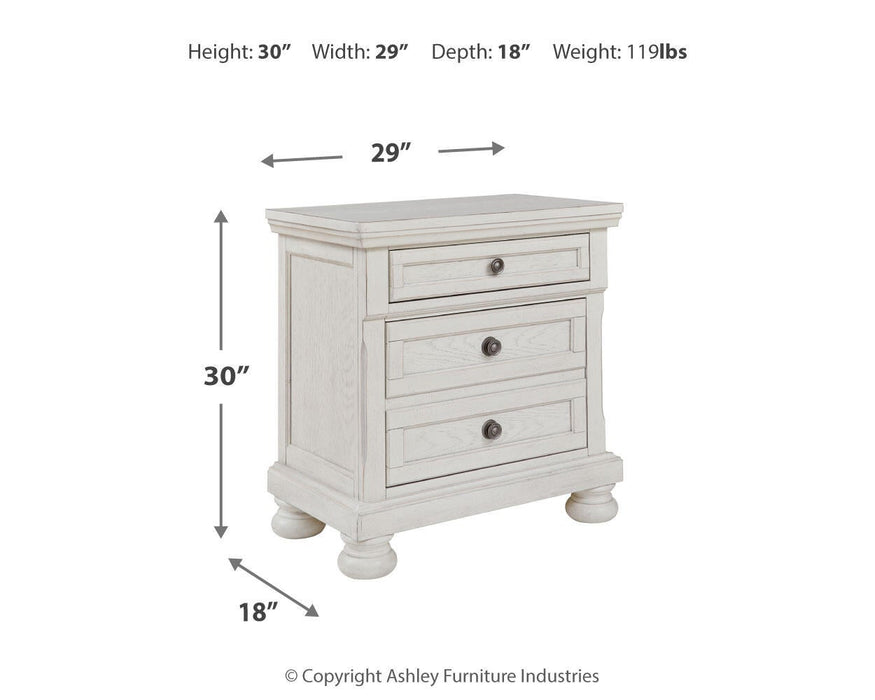 Robbinsdale Two Drawer Night Stand - alternate view 8