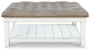 Kanwyn UPH Ottoman Cocktail Table - alternate view 3