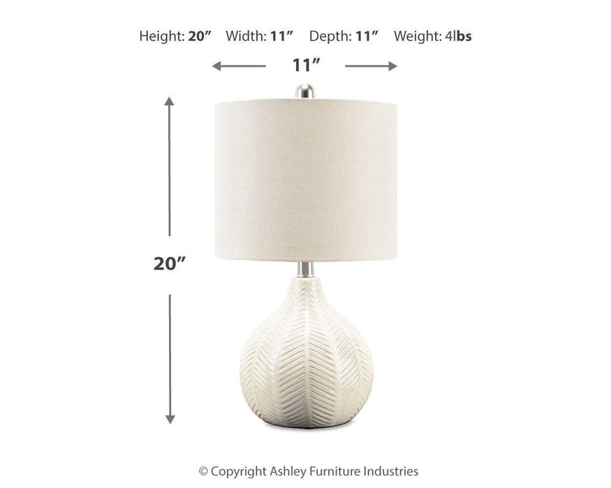 Rainermen Ceramic Table Lamp (1/CN) - alternate view 4