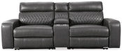 Samperstone 3-Piece Power Reclining Sectional Loveseat - alternate view 3