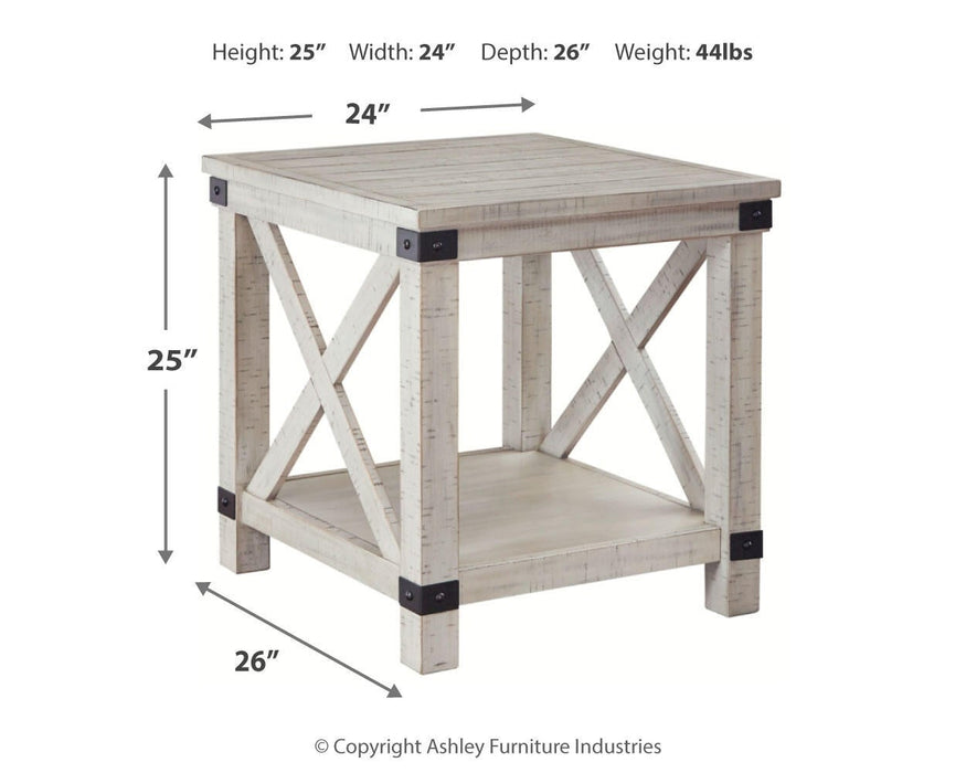 Carynhurst Rectangular End Table - alternate view 5