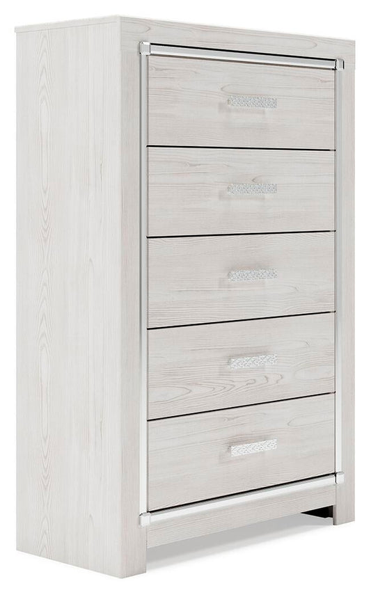 Altyra Five Drawer Chest - alternate view 2