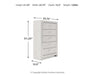 Altyra Five Drawer Chest - alternate view 6