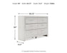 Altyra Six Drawer Dresser - alternate view 7