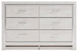 Altyra Six Drawer Dresser - alternate view 3