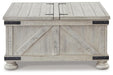 Carynhurst Cocktail Table with Storage - alternate view 4