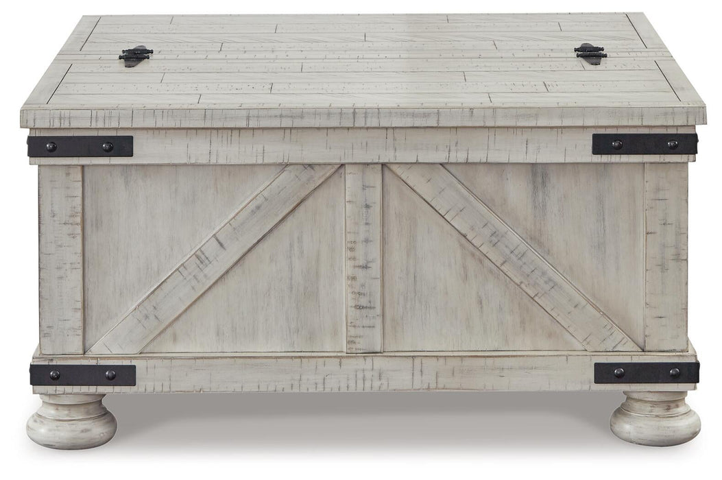 Carynhurst Cocktail Table with Storage - alternate view 9