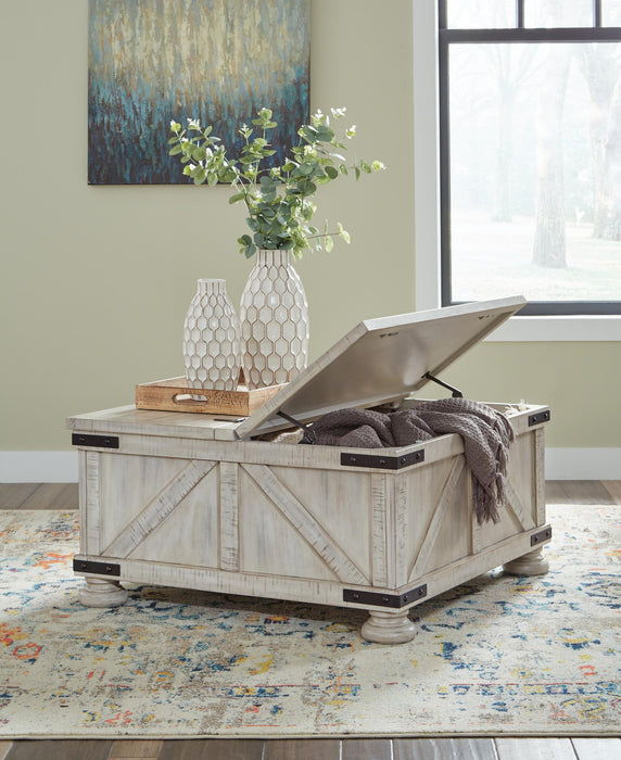 Carynhurst Cocktail Table with Storage - alternate view 5