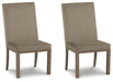 Chrestner Dining UPH Side Chair (2/CN) - alternate view 2