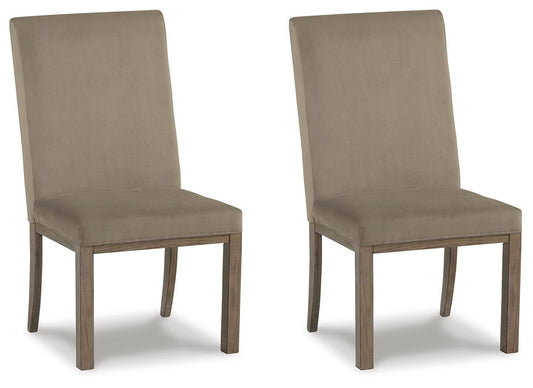 Chrestner Dining UPH Side Chair (2/CN) - alternate view 2
