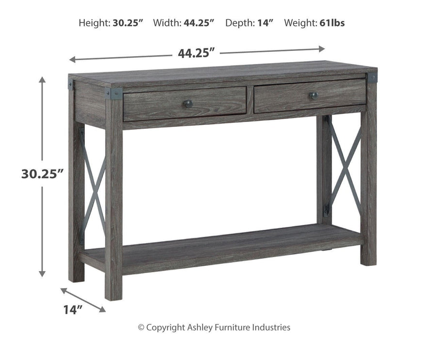 Freedan Console Sofa Table - alternate view 7