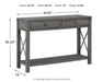 Freedan Console Sofa Table - alternate view 7