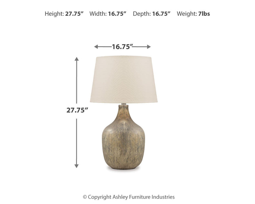 Mari Glass Table Lamp (1/CN) - alternate view 3