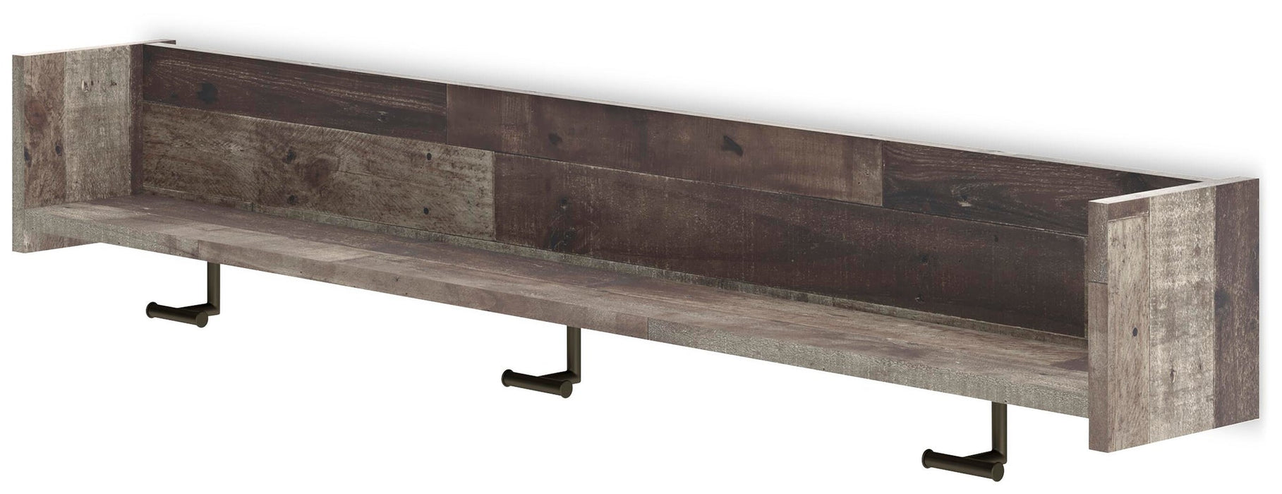 Neilsville Wall Mounted Coat Rack w/Shelf - alternate view 3