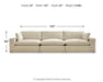 Elyza 3-Piece Sectional Sofa - alternate view 3