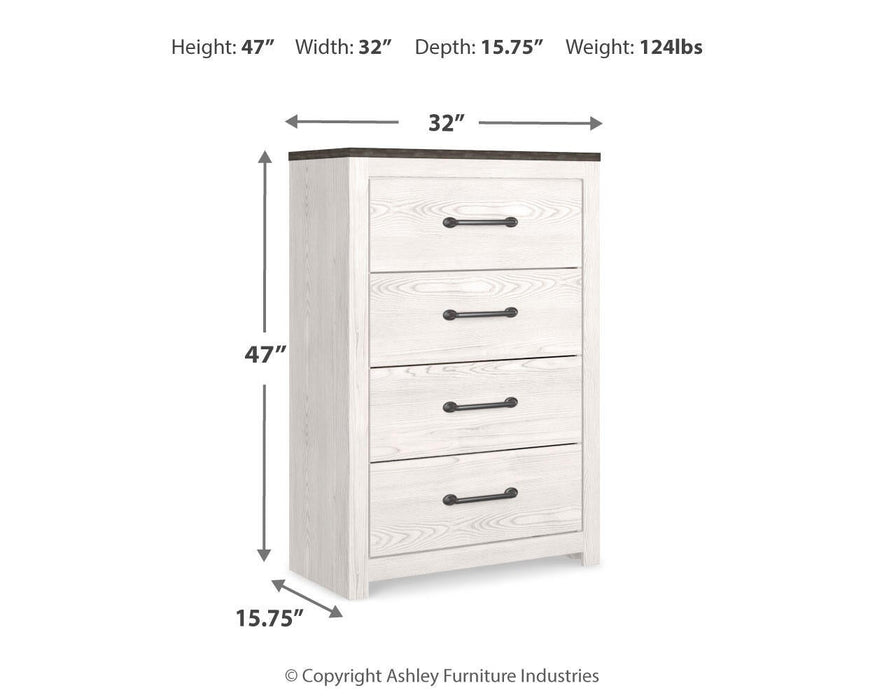 Gerridan Four Drawer Chest - alternate view 5