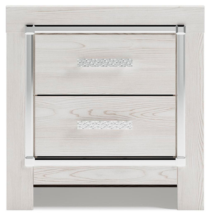 Altyra Two Drawer Night Stand - alternate view 3
