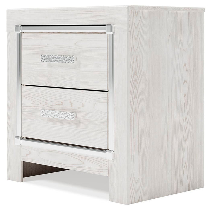 Altyra Two Drawer Night Stand - alternate view 6