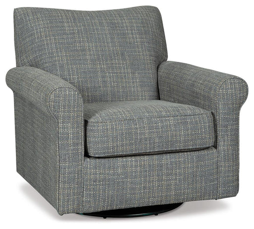 Renley Swivel Glider Accent Chair - alternate view 2