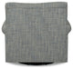Renley Swivel Glider Accent Chair - alternate view 4