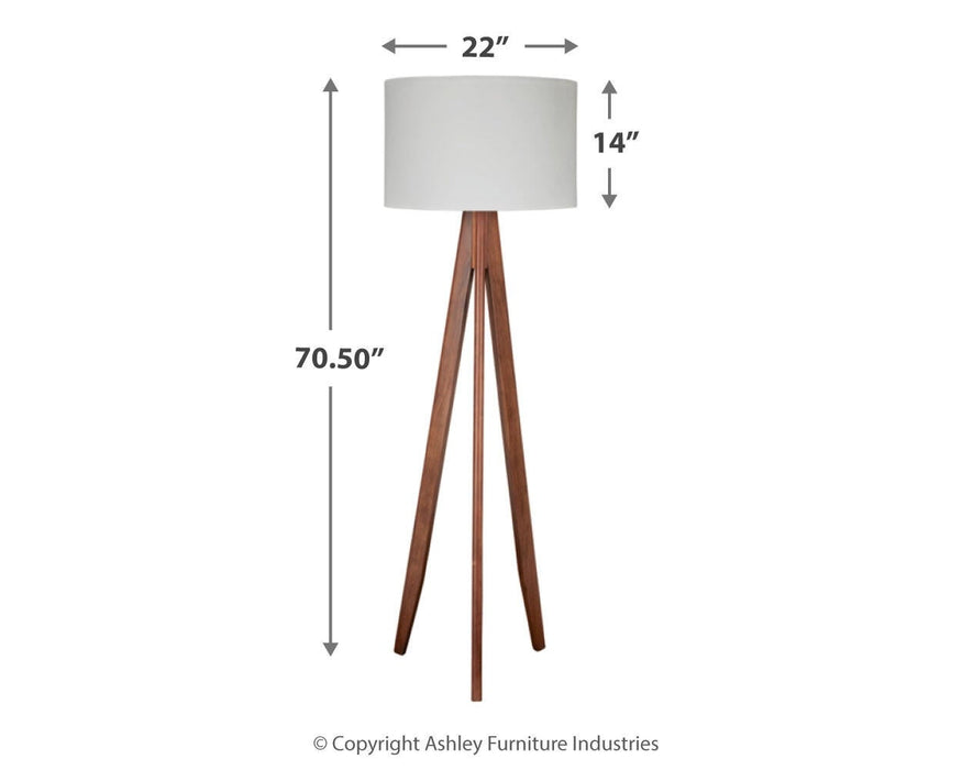 Dallson Wood Floor Lamp (1/CN) - alternate view 4