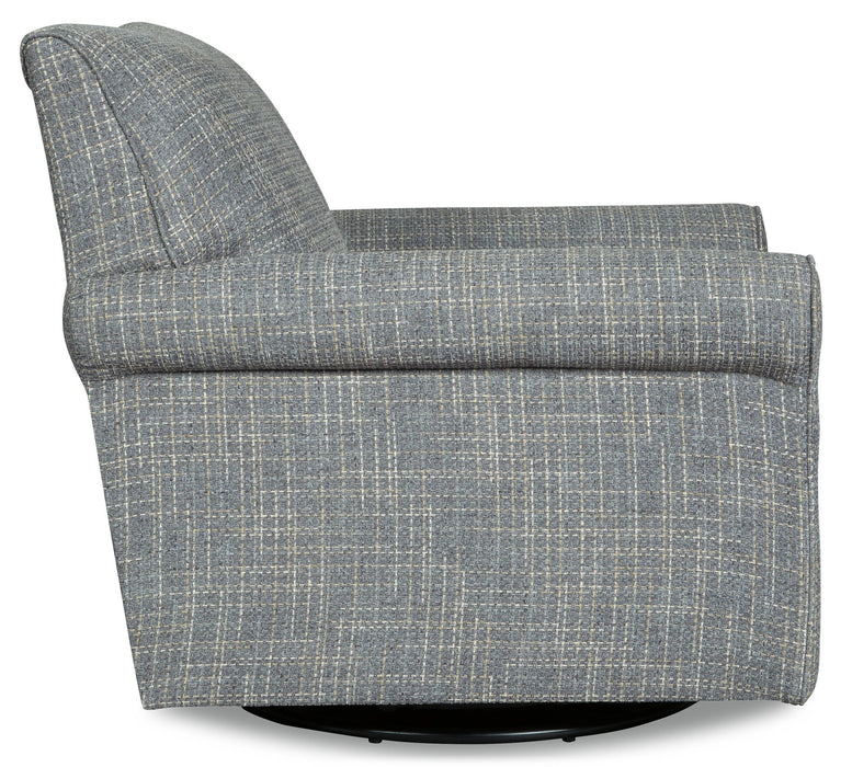 Renley Swivel Glider Accent Chair - alternate view 8