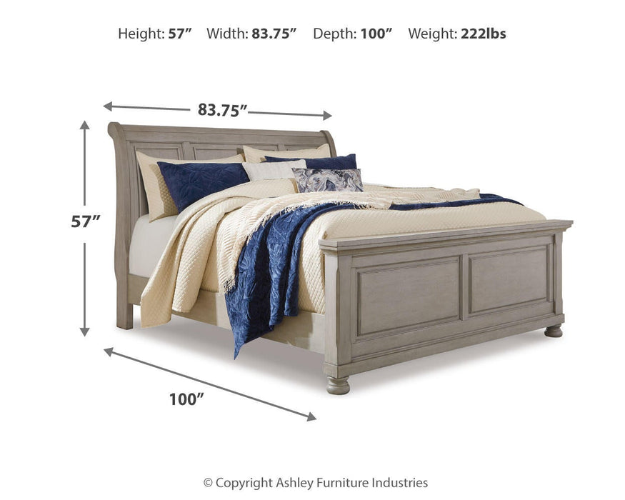 Lettner California King Sleigh Bed - alternate view 3