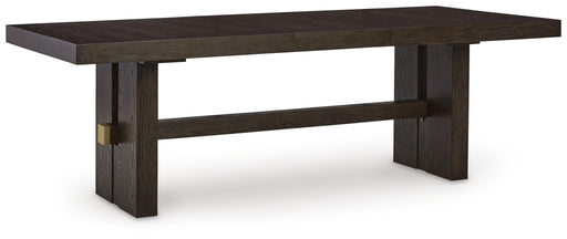 Burkhaus RECT Dining Room EXT Table - alternate view 2