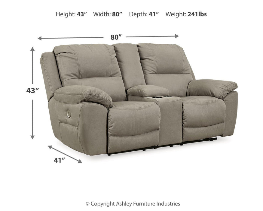 Next-Gen Gaucho DBL REC PWR Loveseat w/Console - alternate view 8