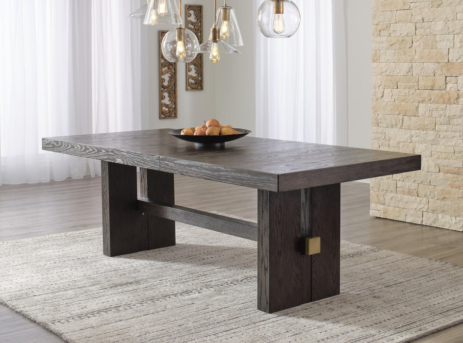 Burkhaus RECT Dining Room EXT Table - alternate view 3