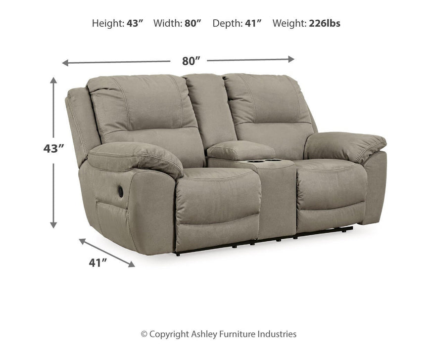 Next-Gen Gaucho DBL Rec Loveseat w/Console - alternate view 6