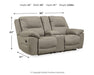 Next-Gen Gaucho DBL Rec Loveseat w/Console - alternate view 6