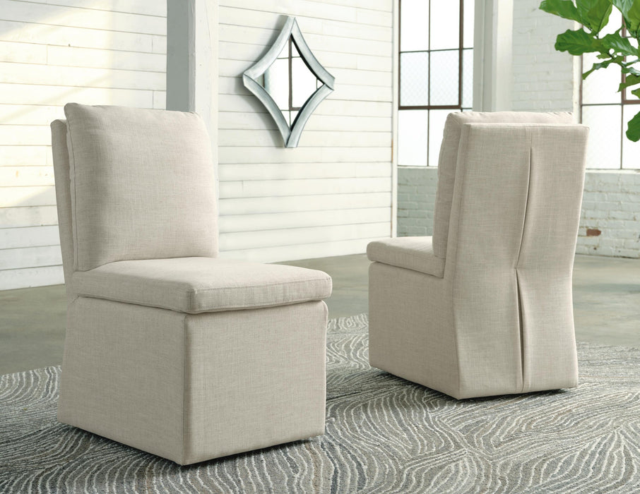 Krystanza Dining UPH Side Chair (2/CN) - alternate view 3