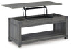 Freedan Rect Lift Top Cocktail Table - alternate view 3