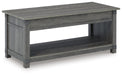 Freedan Rect Lift Top Cocktail Table - alternate view 2