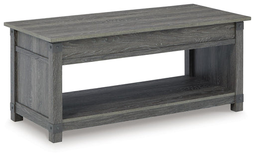 Freedan Rect Lift Top Cocktail Table - alternate view 2