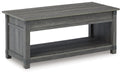Freedan Rect Lift Top Cocktail Table - alternate view 5