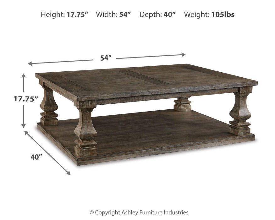 Johnelle Rectangular Cocktail Table - alternate view 7