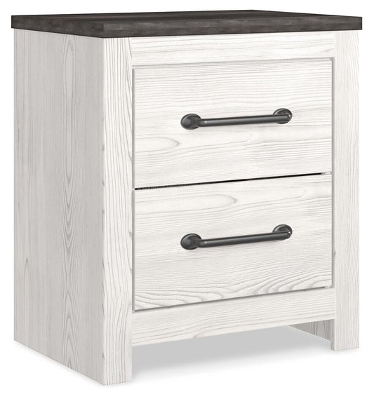 Gerridan Two Drawer Night Stand - alternate view 2
