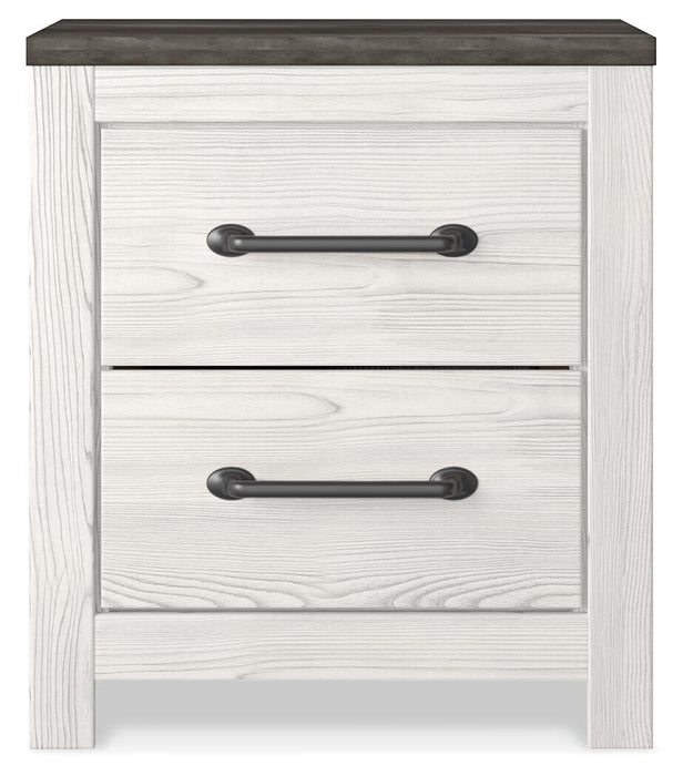 Gerridan Two Drawer Night Stand - alternate view 3