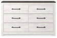 Gerridan Six Drawer Dresser - alternate view 2