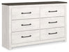Gerridan Six Drawer Dresser - alternate view 3
