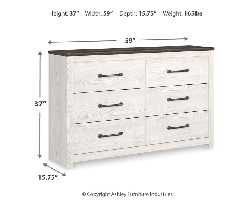 Gerridan Six Drawer Dresser - alternate view 5
