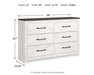 Gerridan Six Drawer Dresser - alternate view 5