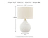 Wardmont Ceramic Table Lamp (1/CN) - alternate view 4