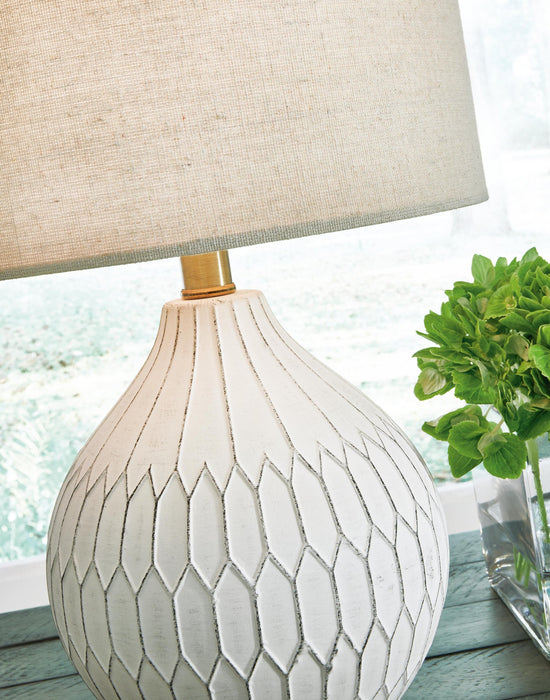 Wardmont Ceramic Table Lamp (1/CN) - alternate view 3