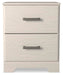 Stelsie Two Drawer Night Stand - alternate view 3