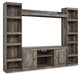 Wynnlow 4-Piece Entertainment Center - alternate view 2