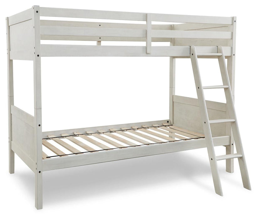 Robbinsdale Twin/Twin Bunk Bed w/Ladder - alternate view 3