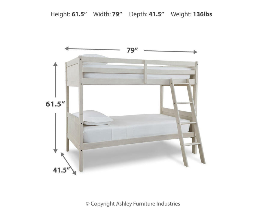 Robbinsdale Twin/Twin Bunk Bed w/Ladder - alternate view 6